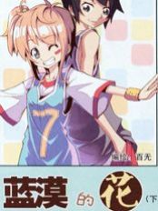 蓝漠的花