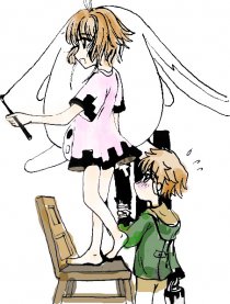 百变小樱与翼同人