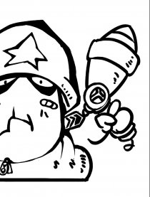 百战的虫子.四格