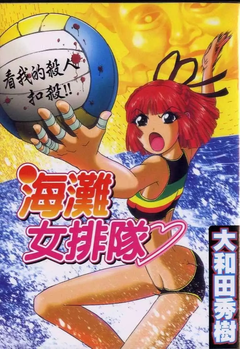 海滩女排队