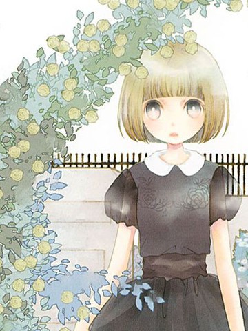 棺材中的黄色蔷薇