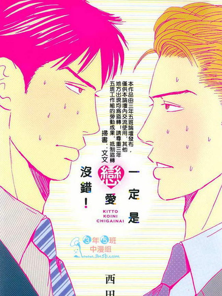 一定是恋爱没错