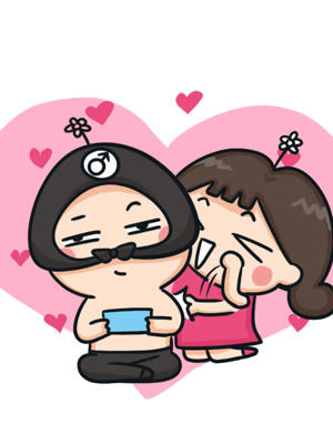 圣母说情感小漫画