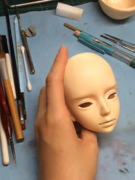 [annaqueen]bjd上妝噴槍示範