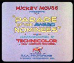 Parade of the Award Nominees