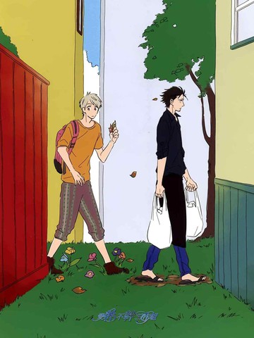 枯萎的花朵以恋爱的甘霖