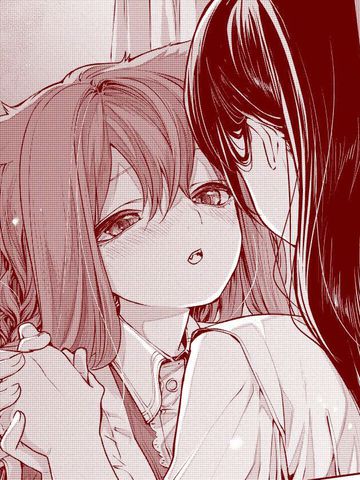 让猫耳女仆亲吻自己的大小姐(′-`)