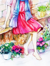 花店少女